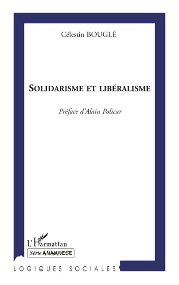 Couverture : Solidarisme et libéralisme