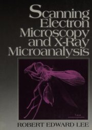 Couverture : Scanning electron microscopy and x-ray microanalysis