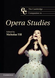 Couverture : The Cambridge Companion to Opera Studies