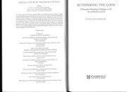 Couverture : Rethinking the gods