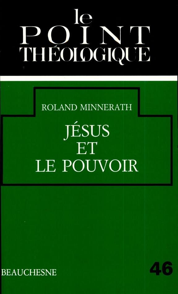 Couverture : Jésus et le pouvoir