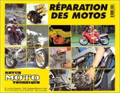Couverture : Réparation des motos
