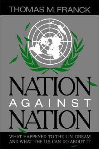 Couverture : Nation against nation