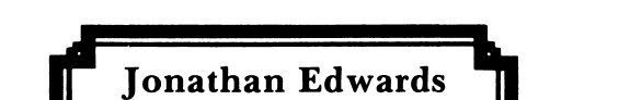 Couverture : Jonathan Edwards on Nature and Destiny
