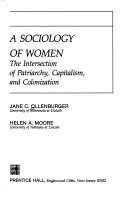 Couverture : A sociology of women