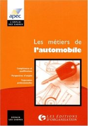 Couverture : Les métiers de l'automobile