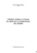 Couverture : Tiempo, forma y color