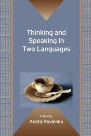 Couverture : Thinking and speaking in two languages