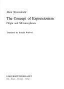 Couverture : The concept of expressionism