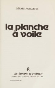 Couverture : La planche à voile