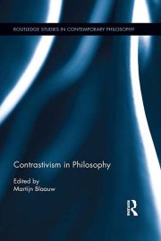 Couverture : Contrastivism in Philosophy