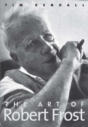 Couverture : The Art of Robert Frost