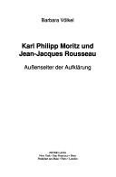 Couverture : Karl Philipp Moriz Und Jean Jacques Rousseau