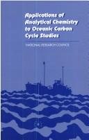 Couverture : Applications of analytical chemistry to oceanic carbon cycle studies