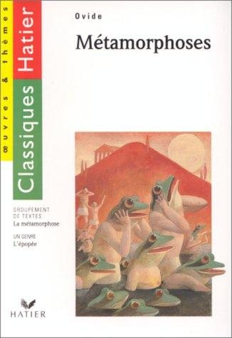 Couverture : Les Métamorphoses