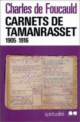 Couverture : Carnets de Tamanrasset