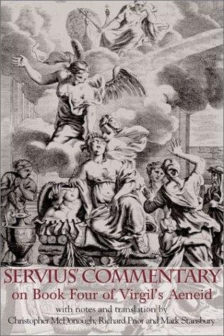 Couverture : Servius' commentary on Book four of Virgil's Aeneid