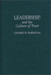 Couverture : Leadership and the culture of trust