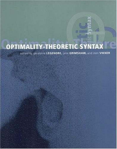 Couverture : Optimality-theoretic syntax