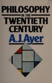 Couverture : Philosophy in the twentieth century