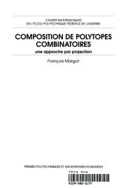 Couverture : Composition de polytopes combinatoires