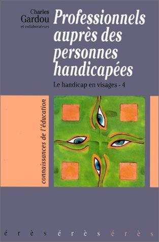 Couverture : Les professionnels aupres des personnes handicapees