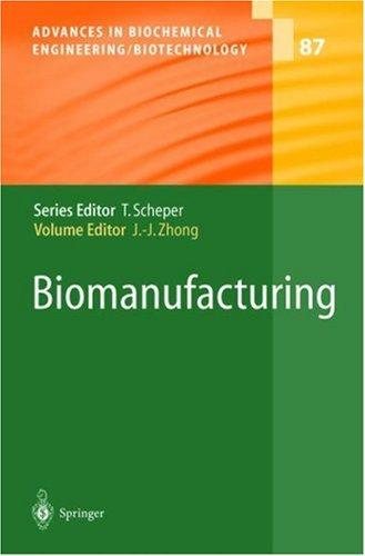 Couverture : Biomanufacturing