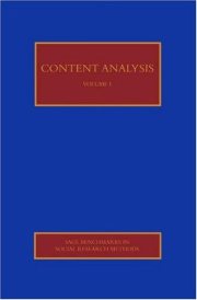 Couverture : Content Analysis