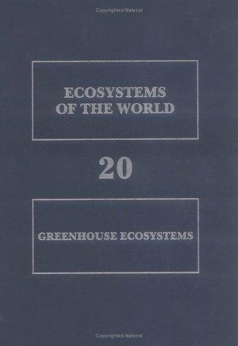 Couverture : Greenhouse ecosystems