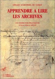 Couverture : Apprendre à lire les archives