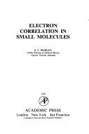 Couverture : Electron correlation in small molecules
