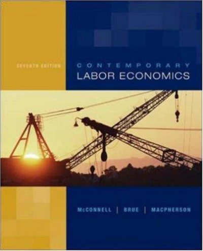 Couverture : Contemporary Labor Economics