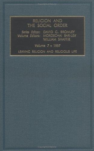 Couverture : Leaving Religion and Religious Life