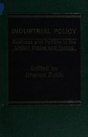 Couverture : Industrial policy