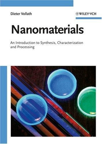 Couverture : Nanomaterials