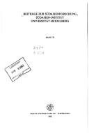 Couverture : Über Entstehungsprozesse in der Philosophie des Nyāya-Vaiśesika-Systems