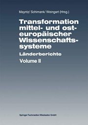 Couverture : Transformation mittel- und osteuropäischer Wissenschaftssysteme