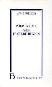 Couverture : Pour en finir avec le genre humain