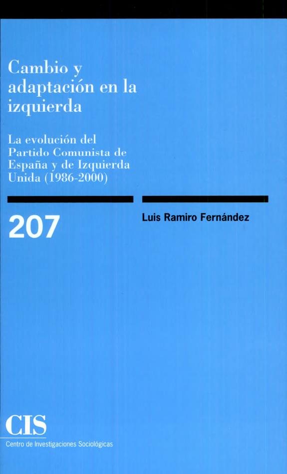Couverture : Cambio y adaptación en la izquierda