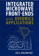 Couverture : Integrated Microwave Front-ends with Avionics Applications