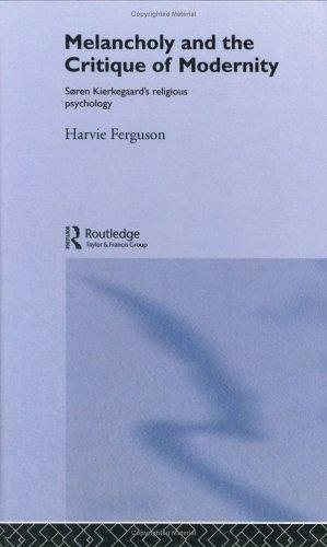 Couverture : Melancholy and the critique of modernity