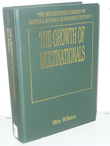 Couverture : The Growth of multinationals