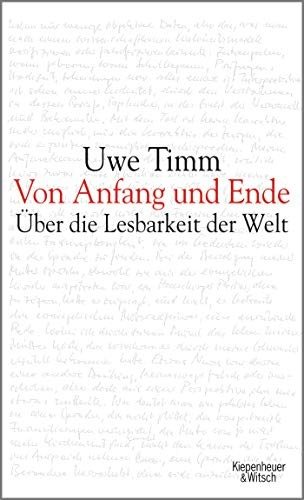 Couverture : Von Anfang und Ende
