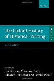Couverture : The Oxford History of Historical Writing