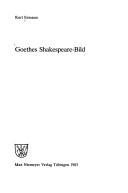 Couverture : Goethes Shakespeare-Bild