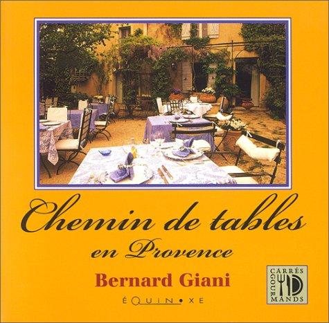 Couverture : Chemin de tables en Provence