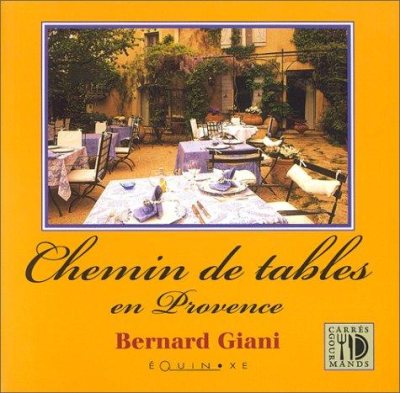 Couverture : Chemin de tables en Provence