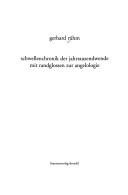 Couverture : Schwellenchronik der Jahrtausendwende
