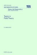 Couverture : Topics in field theory