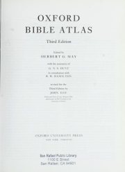 Couverture : Oxford Bible atlas